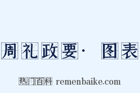 周礼政要·图表是什么意思的图片